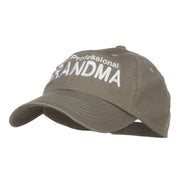 I'm a Professional Grandma Embroidered Low Cap