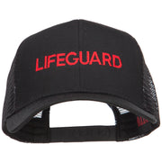 Lifeguard Embroidered Mesh Cap