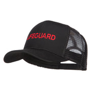 Lifeguard Embroidered Mesh Cap