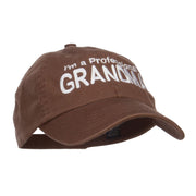 I'm a Professional Grandma Embroidered Low Cap