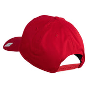 United States Marines Semper Fi Veteren Embroidered Solid Cotton Twill Pro Style Cap - Red OSFM