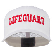 Life Guard Embroidered Flexfit Mesh Cap