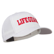 Life Guard Embroidered Flexfit Mesh Cap