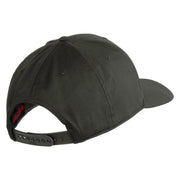 United States Marines Semper Fi Veteren Embroidered Solid Cotton Twill Pro Style Cap - Charcoal OSFM