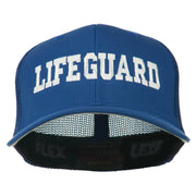 Life Guard Embroidered Flexfit Mesh Cap