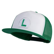 Luigi Patched Classic Trucker Cap - Kelly OSFM