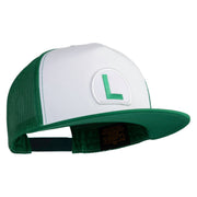 Luigi Patched Classic Trucker Cap - Kelly OSFM