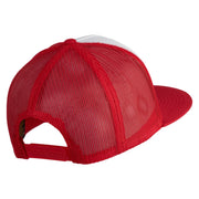 Luigi Patched Classic Trucker Cap - Red OSFM