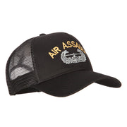 Air Assualt Embroidered Solid Cotton Mesh Pro Cap