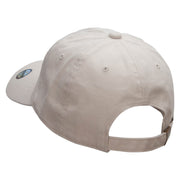 Camping Tent Embroidered Washed Cap