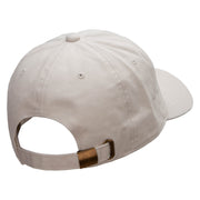 Camping Tent Embroidered Washed Cap