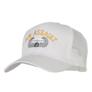 Air Assualt Embroidered Solid Cotton Mesh Pro Cap