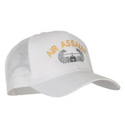 Air Assualt Embroidered Solid Cotton Mesh Pro Cap