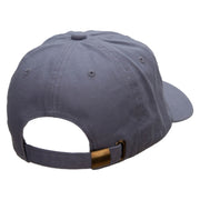 Camping Tent Embroidered Washed Cap