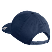 United States Marines Semper Fi Emblem Embroidered Solid Cotton Twill Pro Style Cap - Navy OSFM