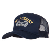 Air Assualt Embroidered Solid Cotton Mesh Pro Cap