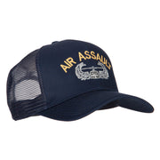 Air Assualt Embroidered Solid Cotton Mesh Pro Cap