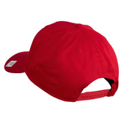 United States Marines Semper Fi Emblem Embroidered Solid Cotton Twill Pro Style Cap - Red OSFM