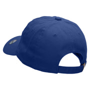 Camping Tent Embroidered Washed Cap