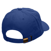 Camping Tent Embroidered Washed Cap