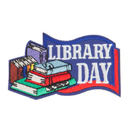 Library Embroidered Patches