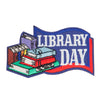 Library Embroidered Patches