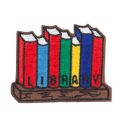 Library Embroidered Patches