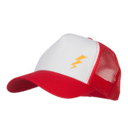 Poke Monster Lightening Tail Embroidered Mesh Cap