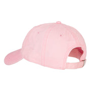 Mom Life Embroidered Washed Cotton Twill Cap