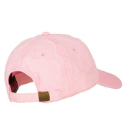 Mom Life Embroidered Washed Cotton Twill Cap