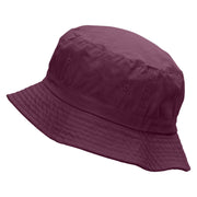 Camping Tent Scene Embroidered Bucket Hat