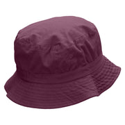 Camping Tent Scene Embroidered Bucket Hat