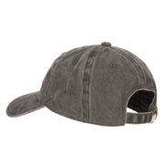 Mom Life Embroidered Washed Cotton Twill Cap