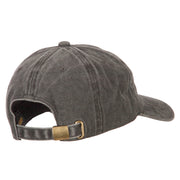 Mom Life Embroidered Washed Cotton Twill Cap