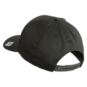 Devil Dog Embroidered Solid Cotton Twill Pro Style Cap - Charcoal OSFM