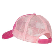 Mom Life Embroidered Low Profile Cotton Mesh Cap