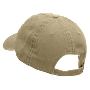 RV Camper Embroidered Washed Cotton Brass Buckle Cap