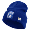 Licensed 18th Airborne Corps Embroidered 12 Inch Long Knitted Beanie - Royal OSFM