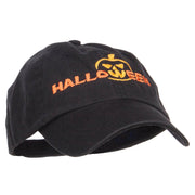 Halloween Pumpkin Embroidered Pet Spun Cap