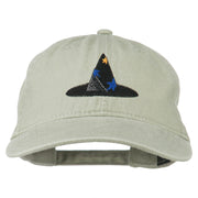 Halloween Wizard Hat Embroidered Cap