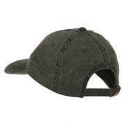 Maine Lighthouse Embroidered Washed Pigment Dyed Cap