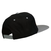 Love Drum Embroidered Two Tone Snapback Cap