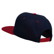 Love Drum Embroidered Two Tone Snapback Cap