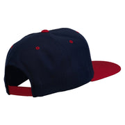 Love Drum Embroidered Two Tone Snapback Cap