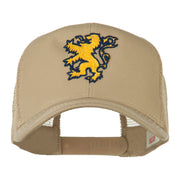 Lion Emblem Embroidered Cap