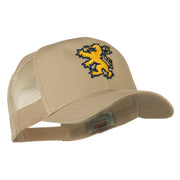 Lion Emblem Embroidered Cap