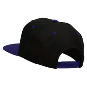 Love Drum Embroidered Two Tone Snapback Cap