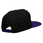 Love Drum Embroidered Two Tone Snapback Cap