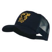 Lion Emblem Embroidered Cap