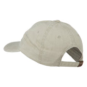 Maine Lighthouse Embroidered Washed Pigment Dyed Cap